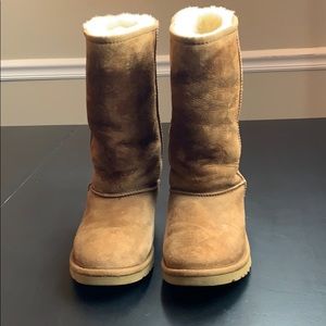 UGG Kids Classic Tall 6 Youth / Chestnut